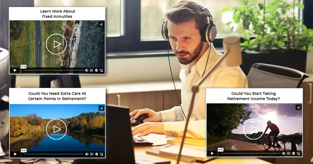 Agent watching videos