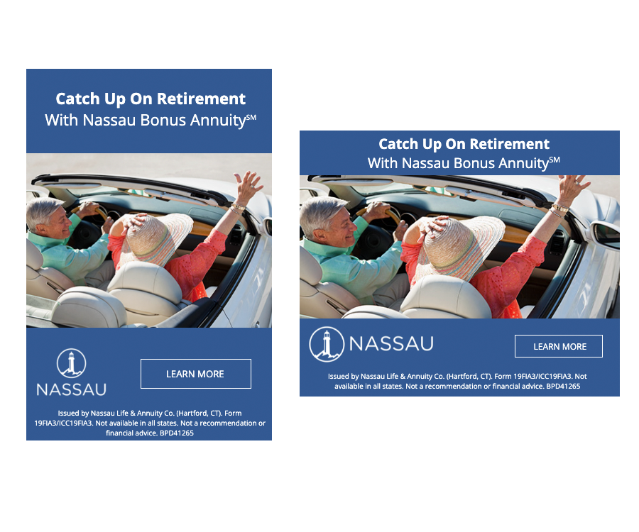 Nassau Bonus Annuity Digital Ads